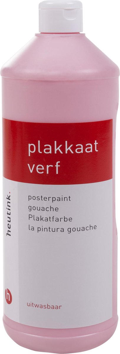 Plakkaatverf | Heutink | Lichtroze | 1 liter